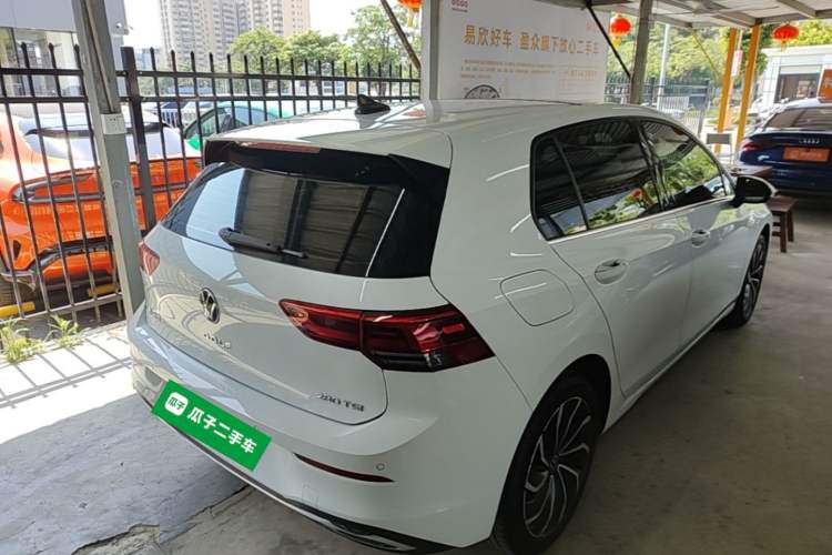 Used Volkswagen Golf 2021 280TSI DSG Pro First Edition Rear Right 45 Deg