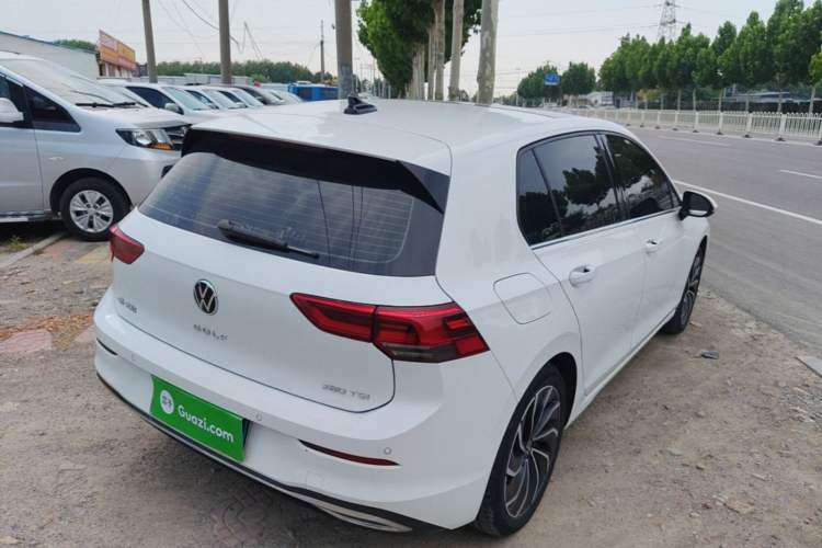 Used Volkswagen Golf 2021 280TSI DSG Pro Rear Right 45 Deg