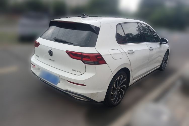 Used Volkswagen Golf 2021 280TSI DSG Pro Rear Right 45 Deg