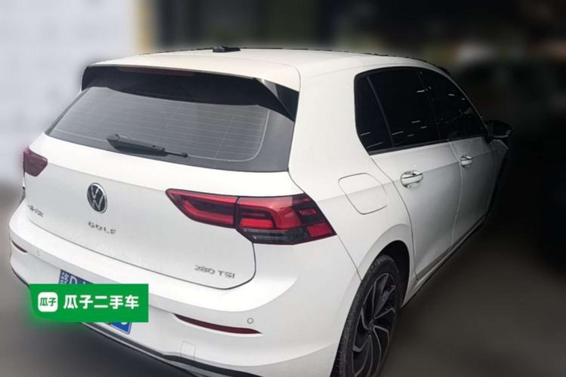 Used Volkswagen Golf 2021 280TSI DSG Pro First Edition Rear Right 45 Deg