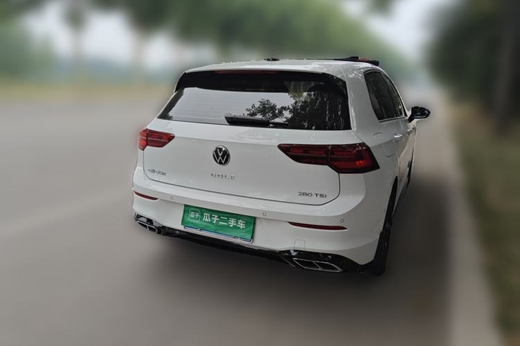 Used Volkswagen Golf 2021 280TSI DSG R-Line Rear Right 45 Deg
