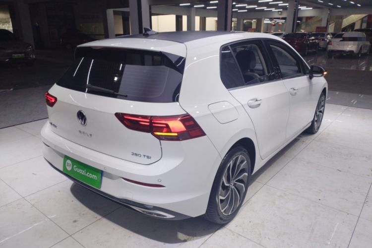 Used Volkswagen Golf 2021 280TSI DSG Pro Rear Right 45 Deg