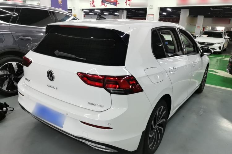 Used Volkswagen Golf 2021 280TSI DSG Pro Rear Right 45 Deg
