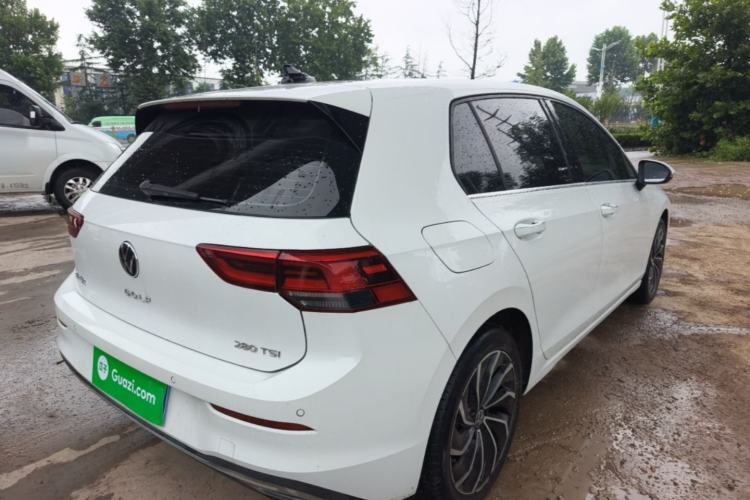 Used Volkswagen Golf 2021 280TSI DSG Pro Rear Right 45 Deg