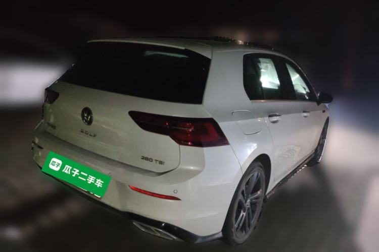 Used Volkswagen Golf 2021 280TSI DSG R-Line Rear Right 45 Deg