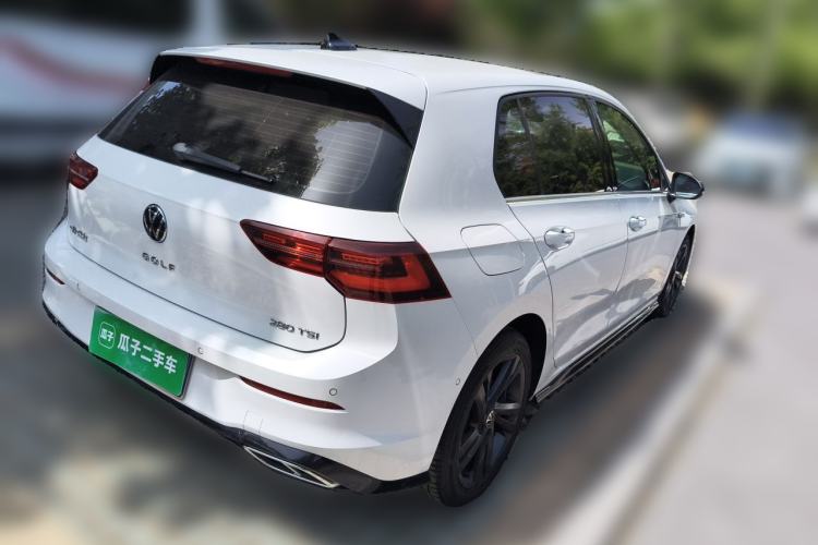 Used Volkswagen Golf 2021 280TSI DSG R-Line Rear Right 45 Deg