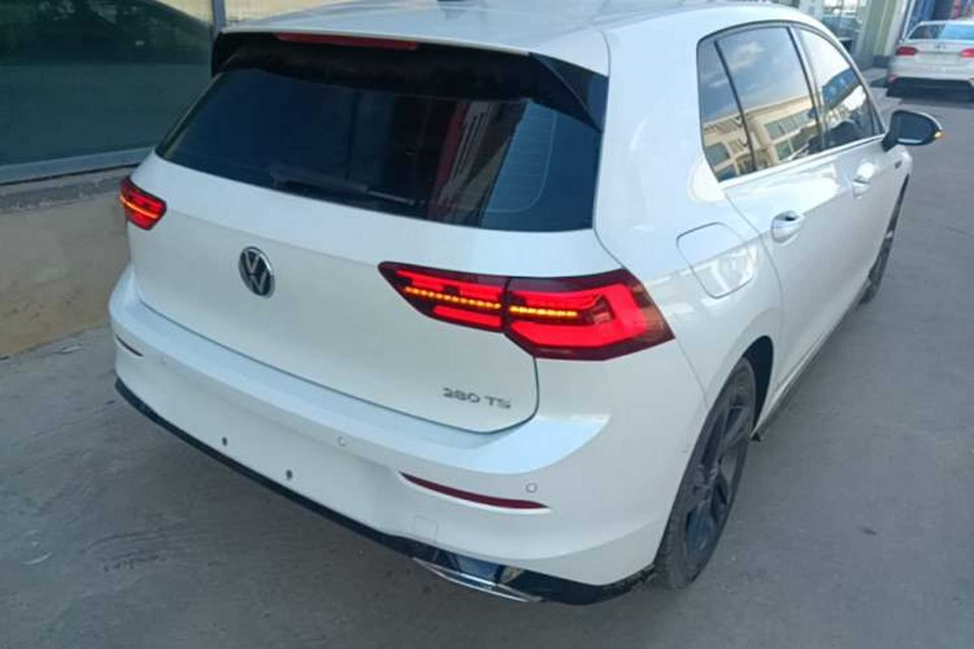 Used Volkswagen Golf 2021 280TSI DSG R-Line Rear Right 45 Deg