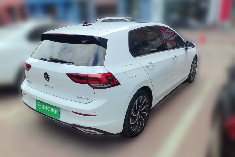Used Volkswagen Golf 2021 280TSI DSG 30th Anniversary Edition Rear Right 45 Deg