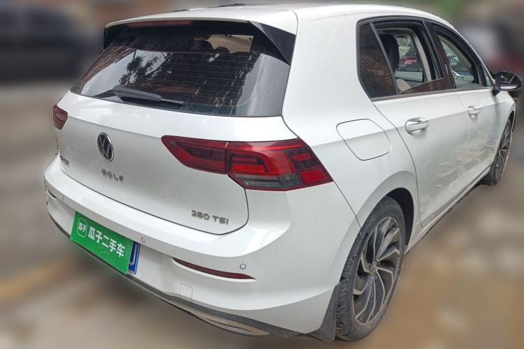 Used Volkswagen Golf 2021 280TSI DSG Pro Rear Right 45 Deg