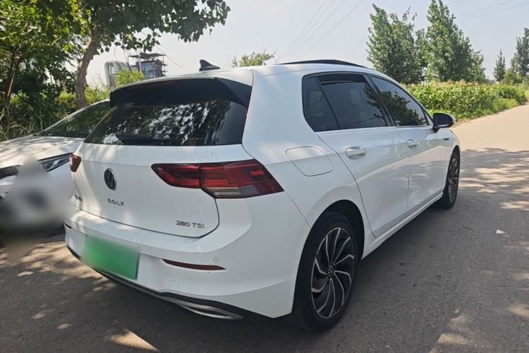 Used Volkswagen Golf 2021 280TSI DSG Pro Rear Right 45 Deg