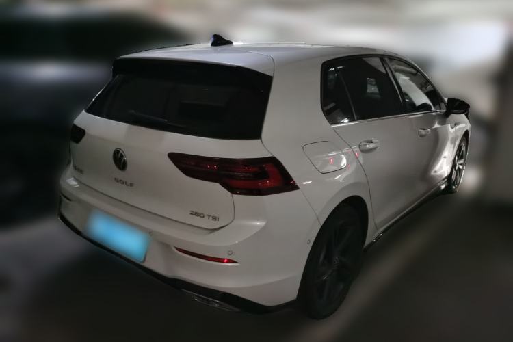 Used Volkswagen Golf 2021 280TSI DSG R-Line Rear Right 45 Deg