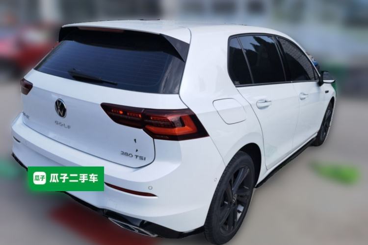 Used Volkswagen Golf 2021 280TSI DSG R-Line Rear Right 45 Deg