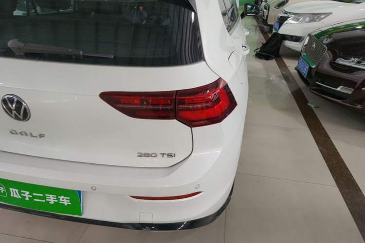 Used Volkswagen Golf 2021 280TSI DSG R-Line Right Rear Taillight