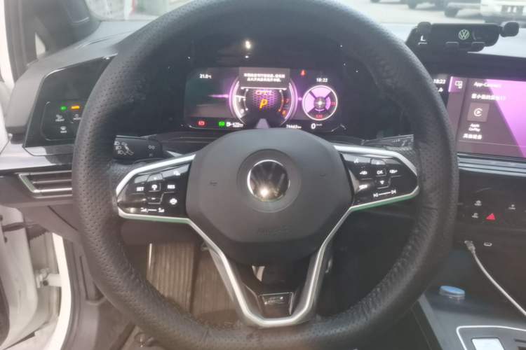 Used Volkswagen Golf 2021 280TSI DSG R-Line Steering Wheel