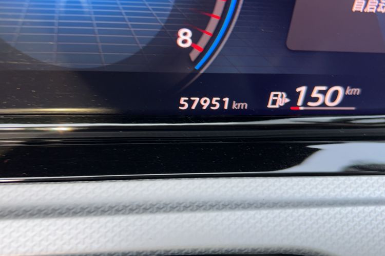 Used Volkswagen Golf 2023 Facelift 280TSI DSG Pro Odometer Close Up