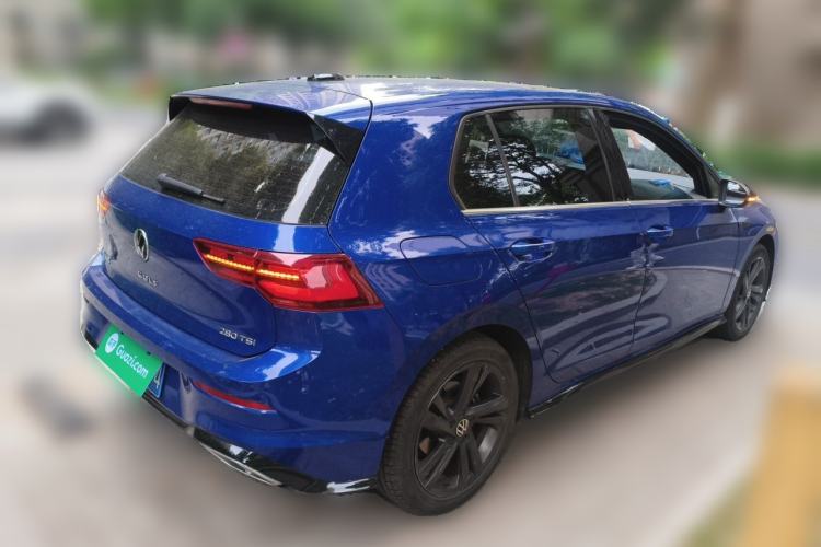 Used Volkswagen Golf 2023 280TSI DSG R-Line Lite Rear Right 45 Deg