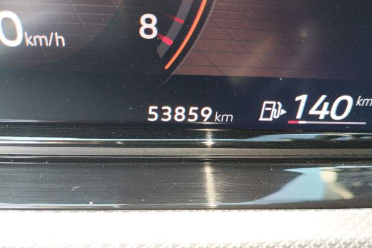 Used Volkswagen Golf 2023 Facelift 280TSI DSG Pro Odometer Close Up