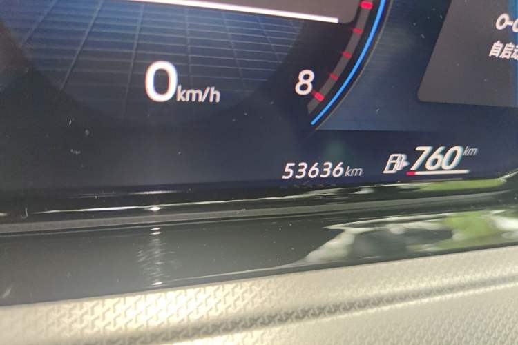 Used Volkswagen Golf 2023 280TSI DSG Pro Odometer Close Up