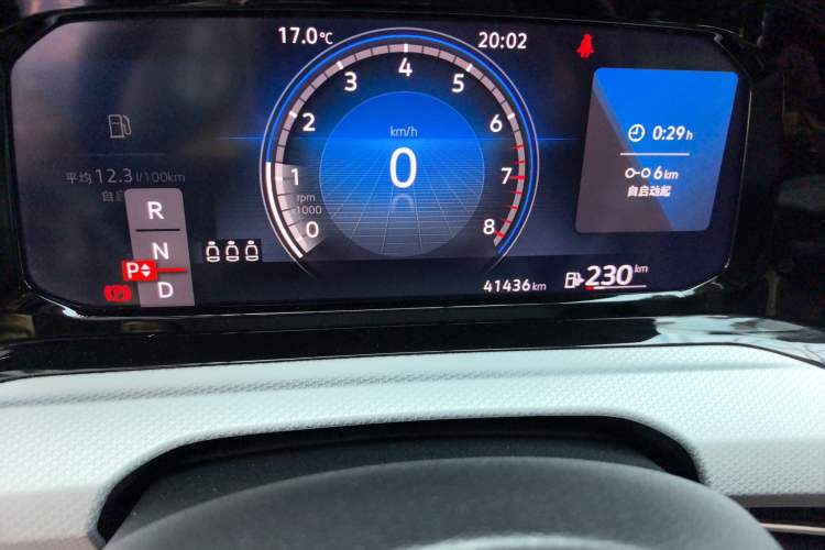Used Volkswagen Golf 2023 280TSI DSG Pro Odometer Close Up