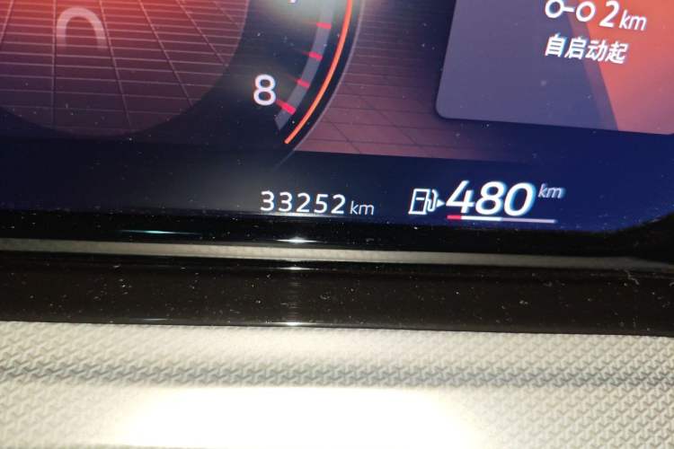 Used Volkswagen Golf 2023 Facelift 280TSI DSG Pro Odometer Close Up