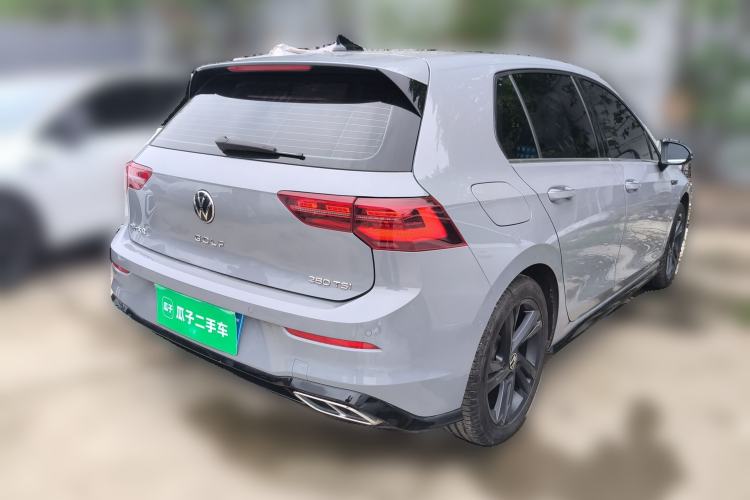 Used Volkswagen Golf 2023 280TSI DSG R-Line Lite Rear Right 45 Deg