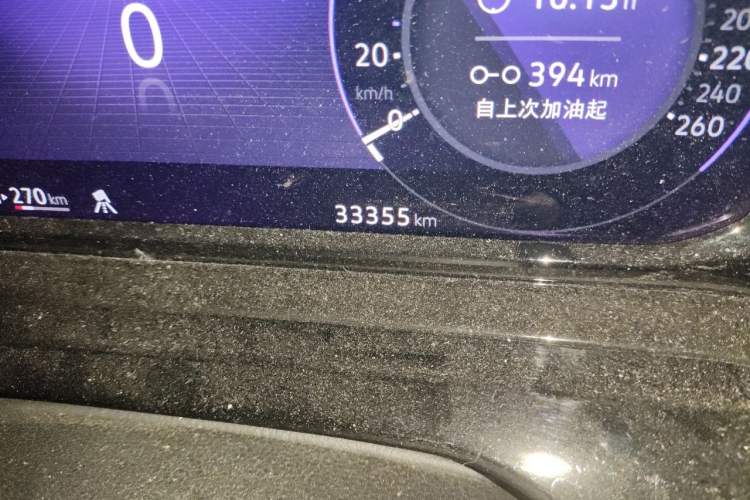 Used Volkswagen Golf 2023 Facelift 280TSI DSG R-Line Lite Odometer Close Up