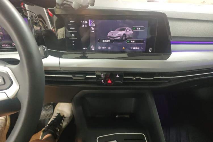 Used Volkswagen Golf 2023 Facelift 280TSI DSG Pro Audio And AC Panel