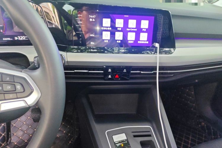 Used Volkswagen Golf 2023 Facelift 280TSI DSG Pro Audio And AC Panel