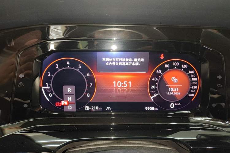 Used Volkswagen Golf 2023 Facelift 280TSI DSG R-Line Lite Instrument Cluster