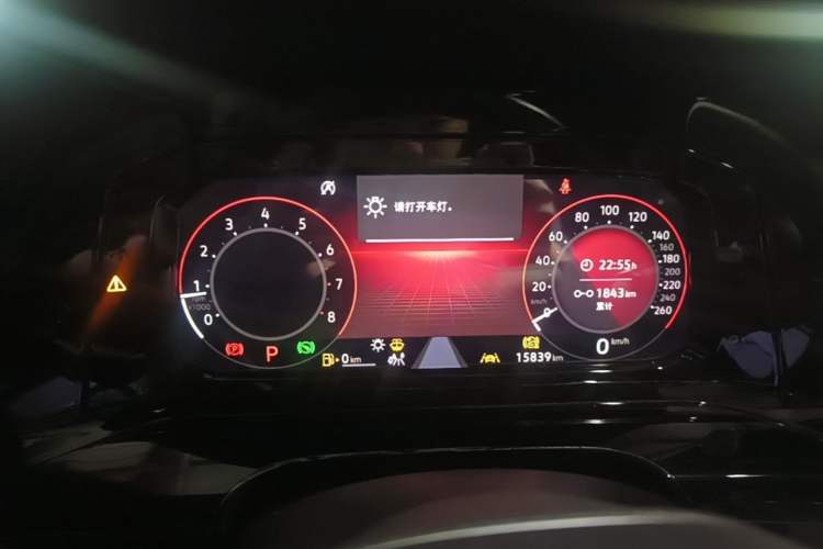 Used Volkswagen Golf 2023 Facelift 280TSI DSG R-Line Instrument Cluster
