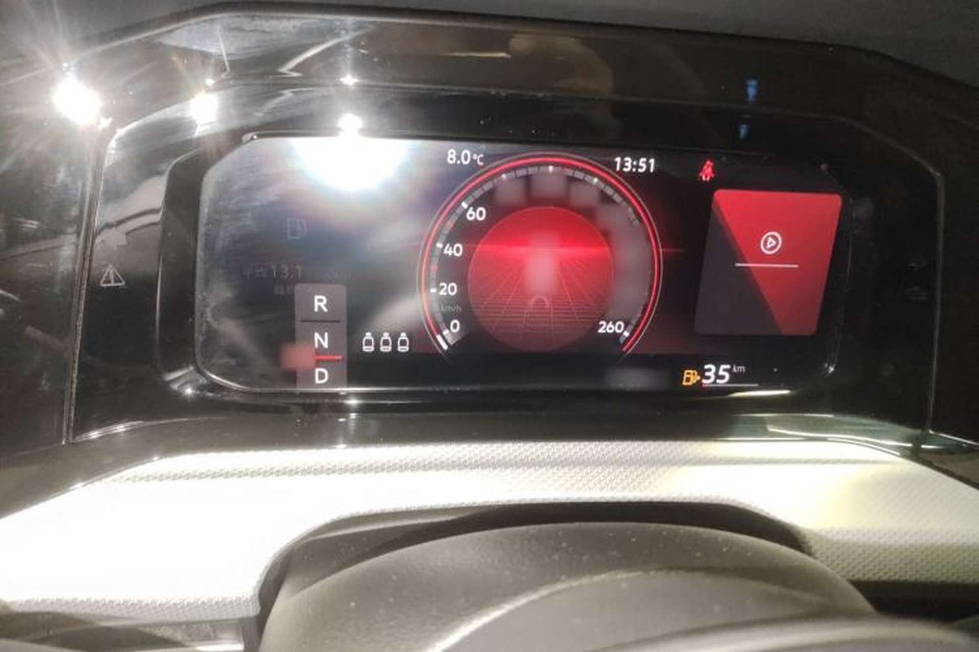 Used Volkswagen Golf 2023 280TSI DSG Pro Instrument Cluster