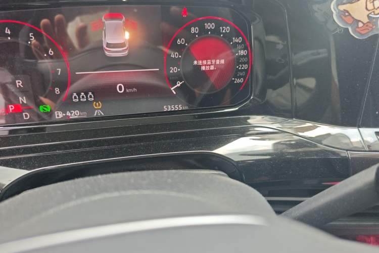 Used Volkswagen Golf 2023 280TSI DSG R-Line Lite Odometer Close Up