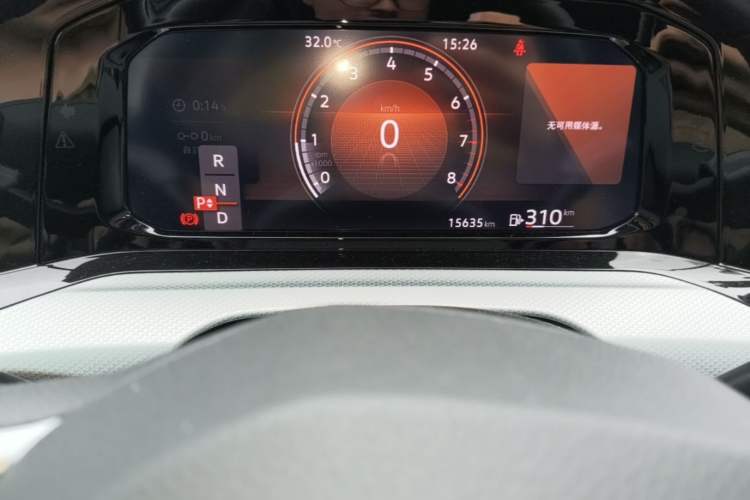 Used Volkswagen Golf 2023 Facelift 280TSI DSG Pro Odometer Close Up
