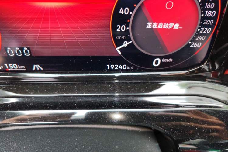 Used Volkswagen Golf 2023 280TSI DSG R-Line Lite Odometer Close Up