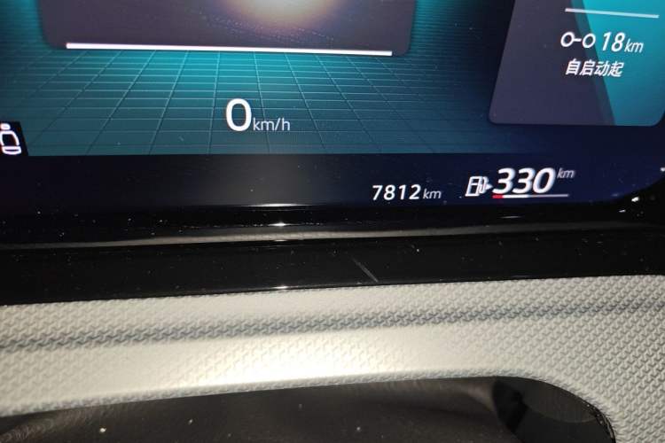 Used Volkswagen Golf 2023 Facelift 280TSI DSG Pro Odometer Close Up