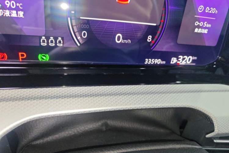 Used Volkswagen Golf 2023 Facelift 280TSI DSG Pro Odometer Close Up