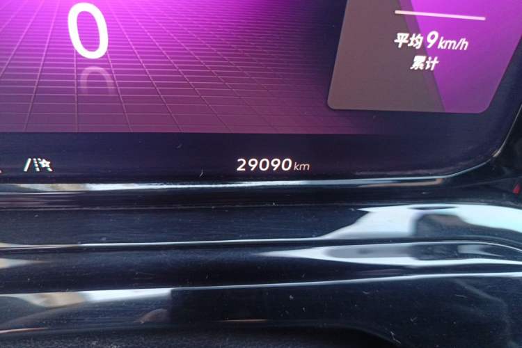 Used Volkswagen Golf 2023 280TSI DSG R-Line Lite Odometer Close Up