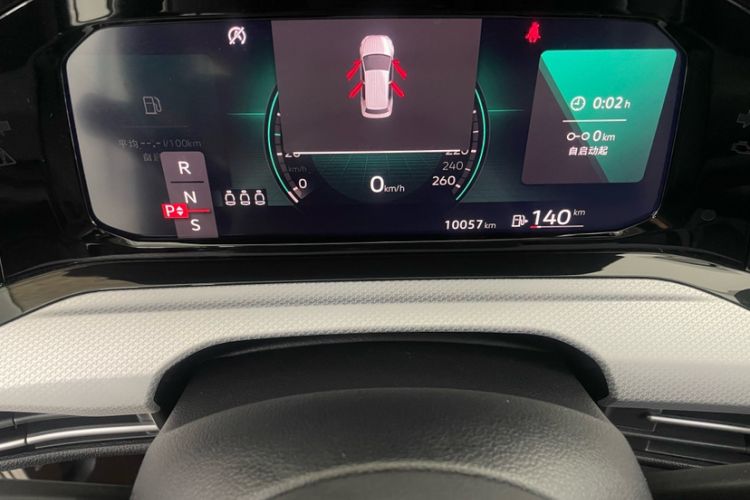 Used Volkswagen Golf 2023 Facelift 280TSI DSG Pro Odometer Close Up