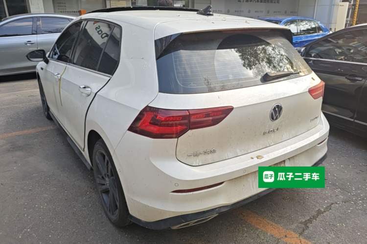 Used Volkswagen Golf 2023 Facelift 280TSI DSG R-Line Lite Rear Left 45 Deg