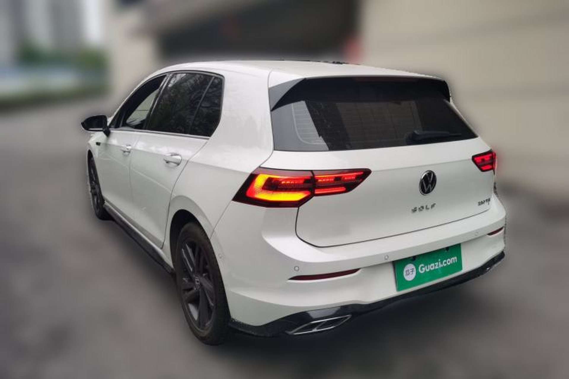 Used Volkswagen Golf 2023 Facelift 280TSI DSG R-Line Lite Rear Left 45 Deg