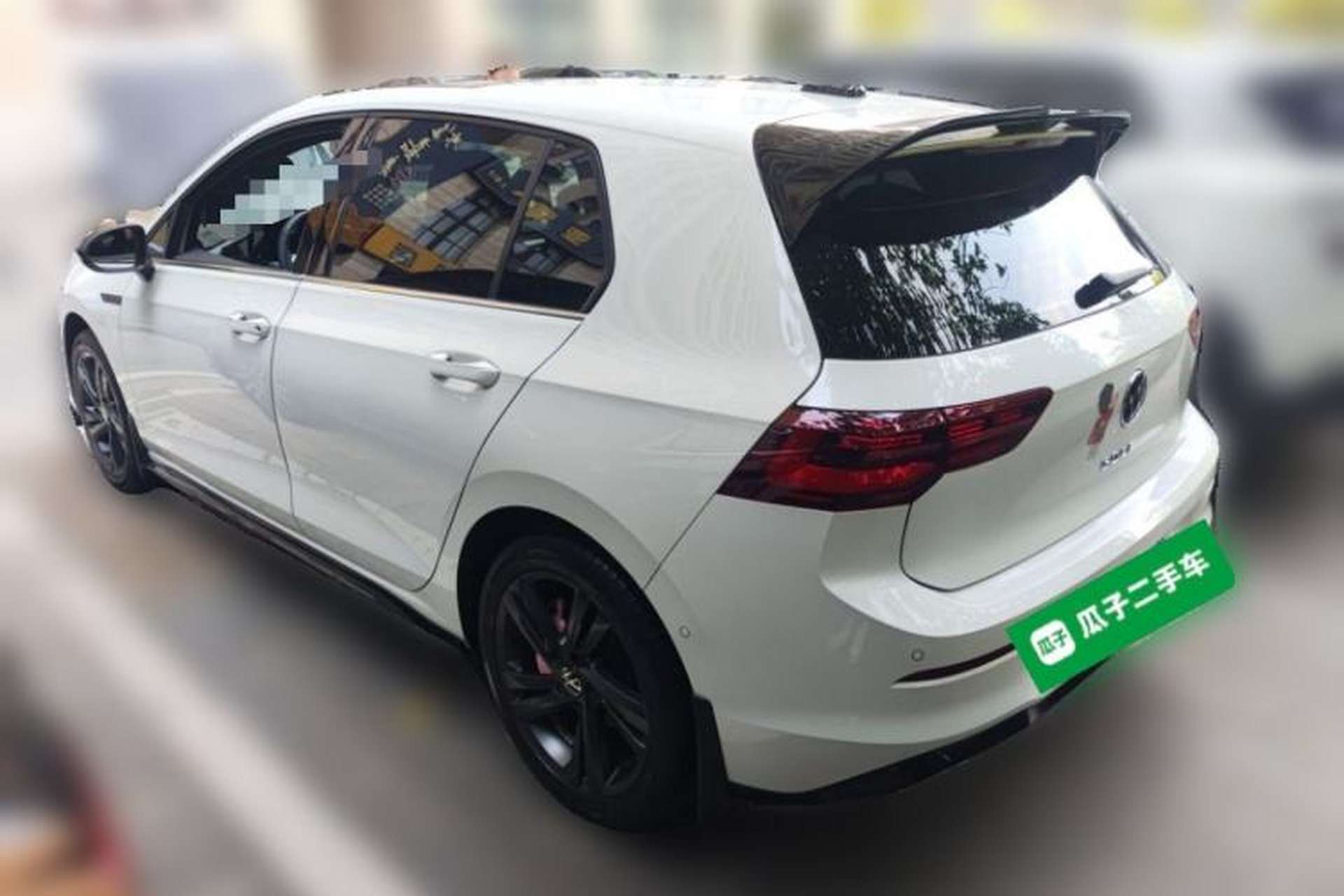 Used Volkswagen Golf 2023 Facelift 280TSI DSG R-Line Rear Left 45 Deg