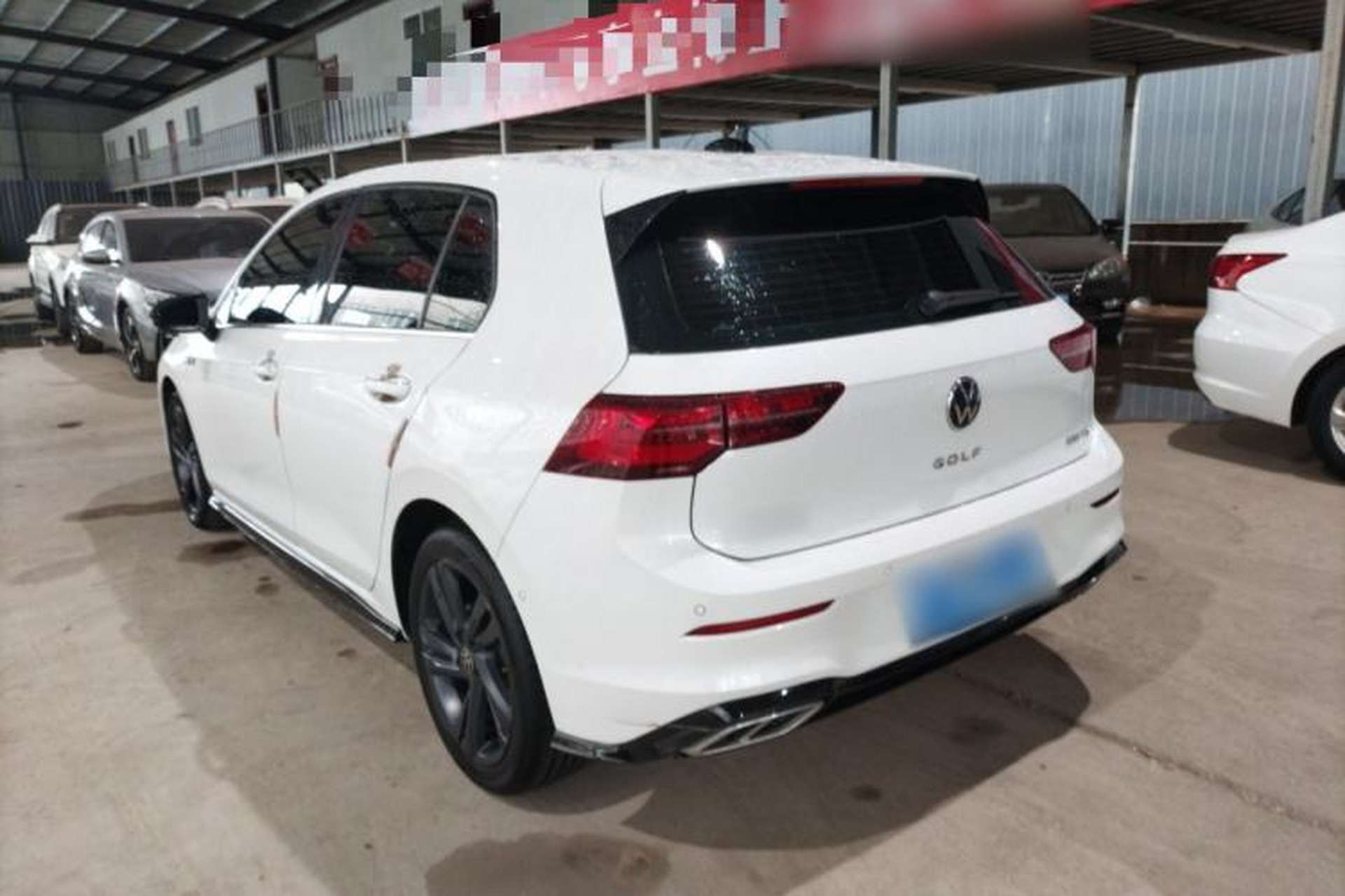 Used Volkswagen Golf 2023 Facelift 280TSI DSG R-Line Lite Rear Left 45 Deg