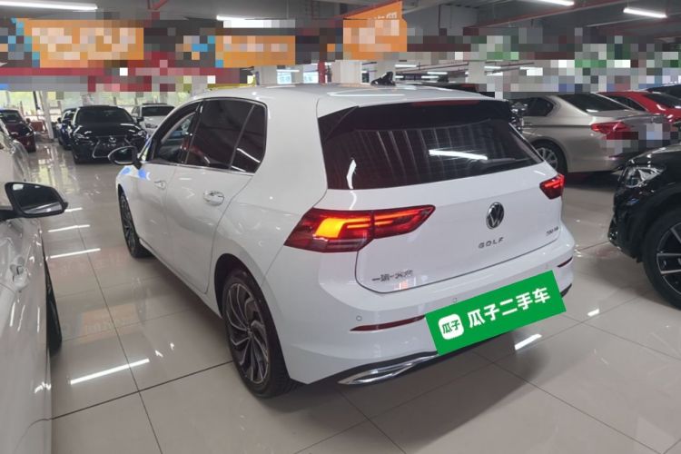 Used Volkswagen Golf 2023 Facelift 280TSI DSG Pro Rear Left 45 Deg