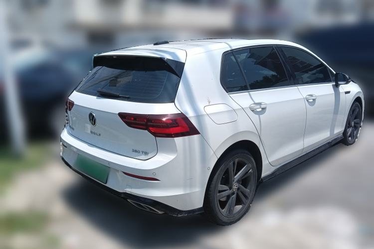 Used Volkswagen Golf 2023 Facelift 280TSI DSG R-Line Lite Rear Left 45 Deg