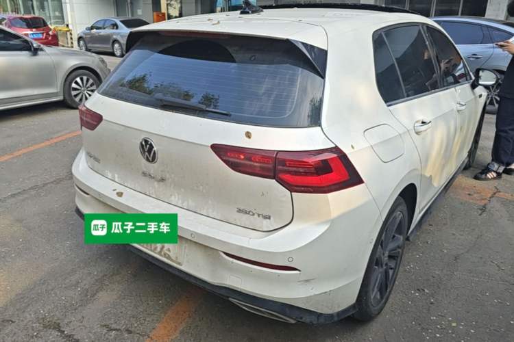 Used Volkswagen Golf 2023 Facelift 280TSI DSG R-Line Lite Rear Right 45 Deg