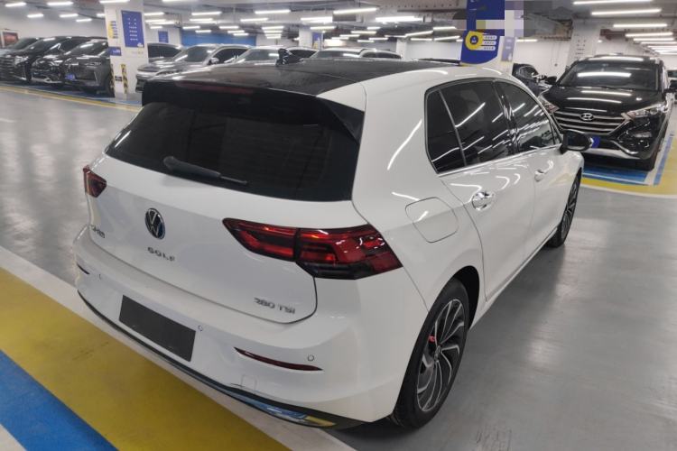 Used Volkswagen Golf 2023 Facelift 280TSI DSG Pro Rear Right 45 Deg