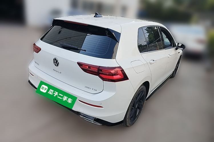 Used Volkswagen Golf 2023 Facelift 280TSI DSG R-Line Lite Rear Right 45 Deg