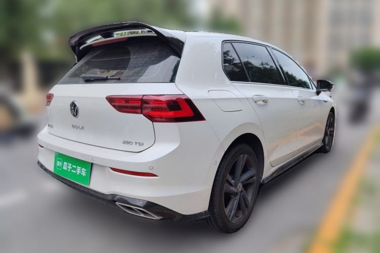 Used Volkswagen Golf 2023 280TSI DSG R-Line Lite Rear Right 45 Deg