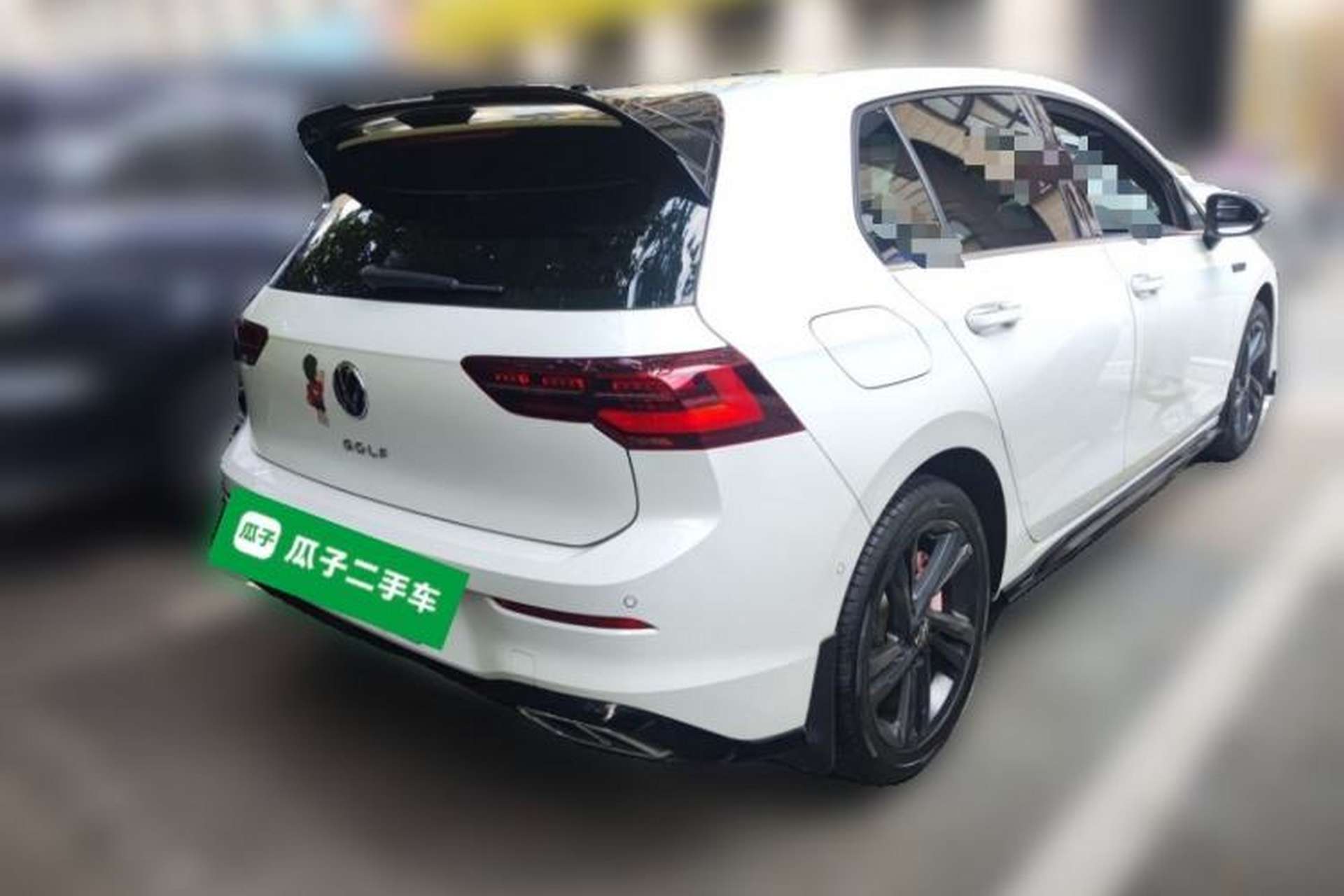 Used Volkswagen Golf 2023 Facelift 280TSI DSG R-Line Rear Right 45 Deg