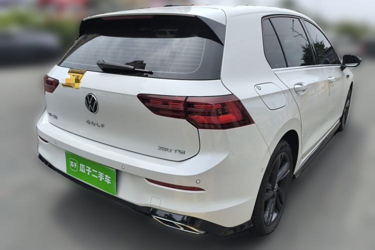 Used Volkswagen Golf 2023 280TSI DSG R-Line Lite Rear Right 45 Deg